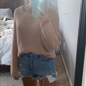 Pink Sweater